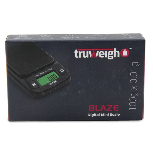 TRUWEIGH BLAZE MINI SCALE 100G X 0.1G BLACK