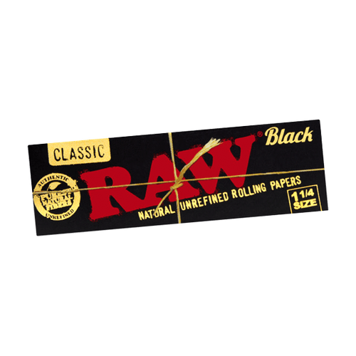 RAW ROLLING PAPERS 1 1/4 (50-PACK)